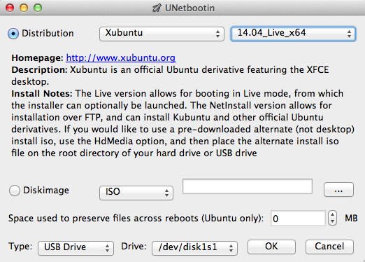 using mac to burn ubuntu usb for windows